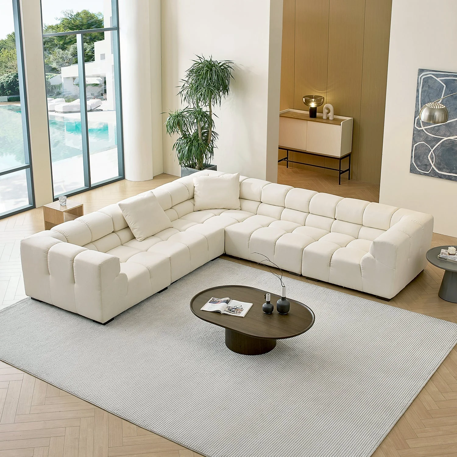 Amora Closed L Sectional - Image 32