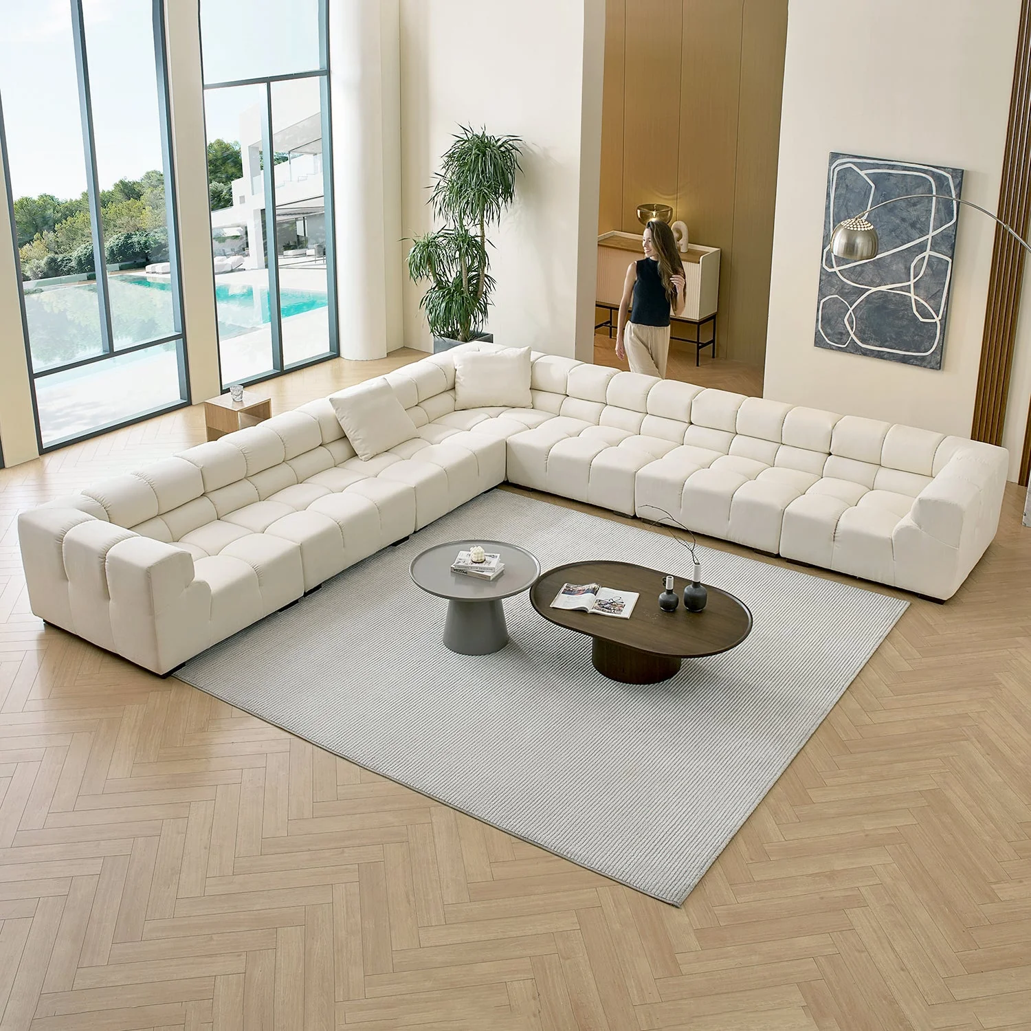 Amora Closed L Sectional - Image 54