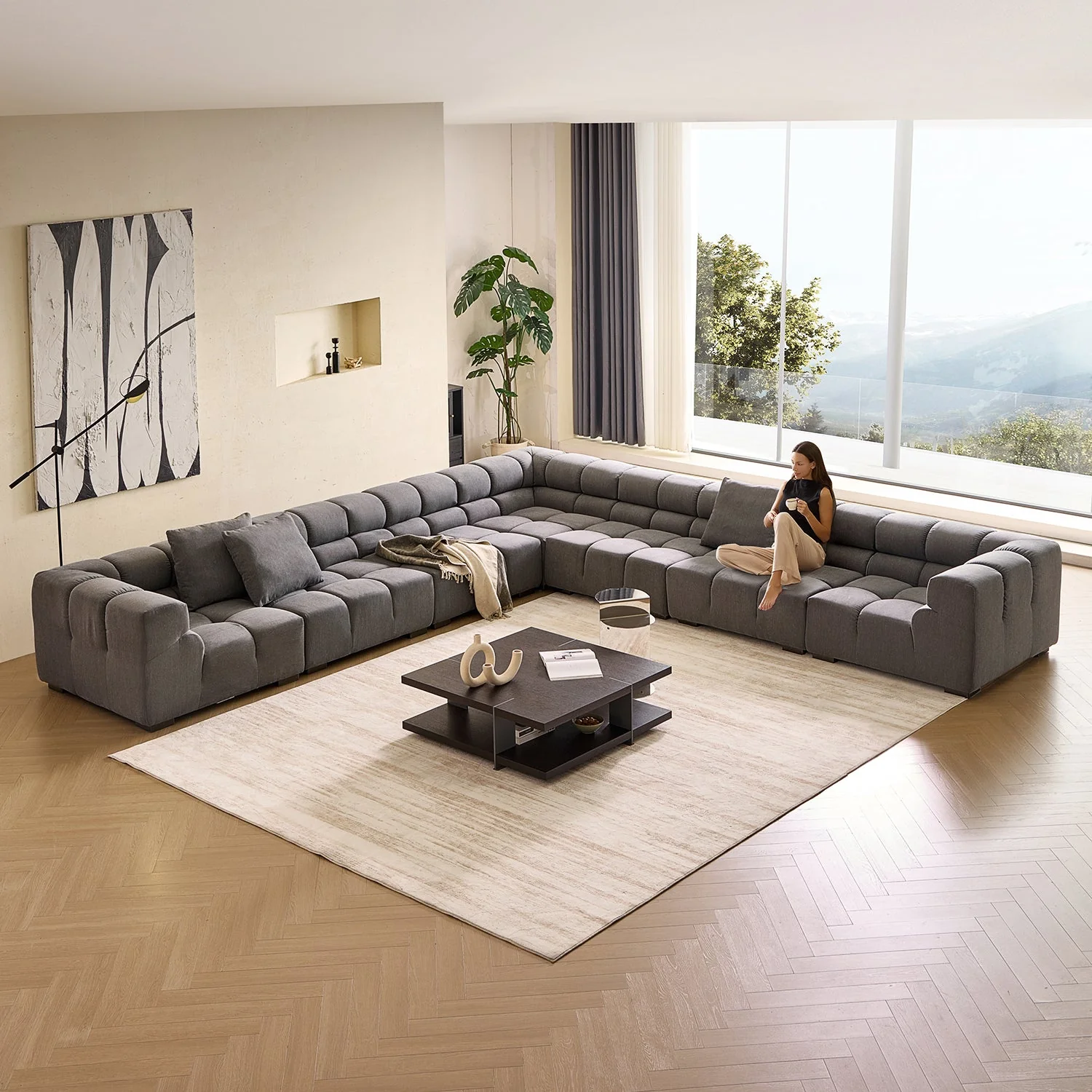 Amora Closed L Sectional - Image 67