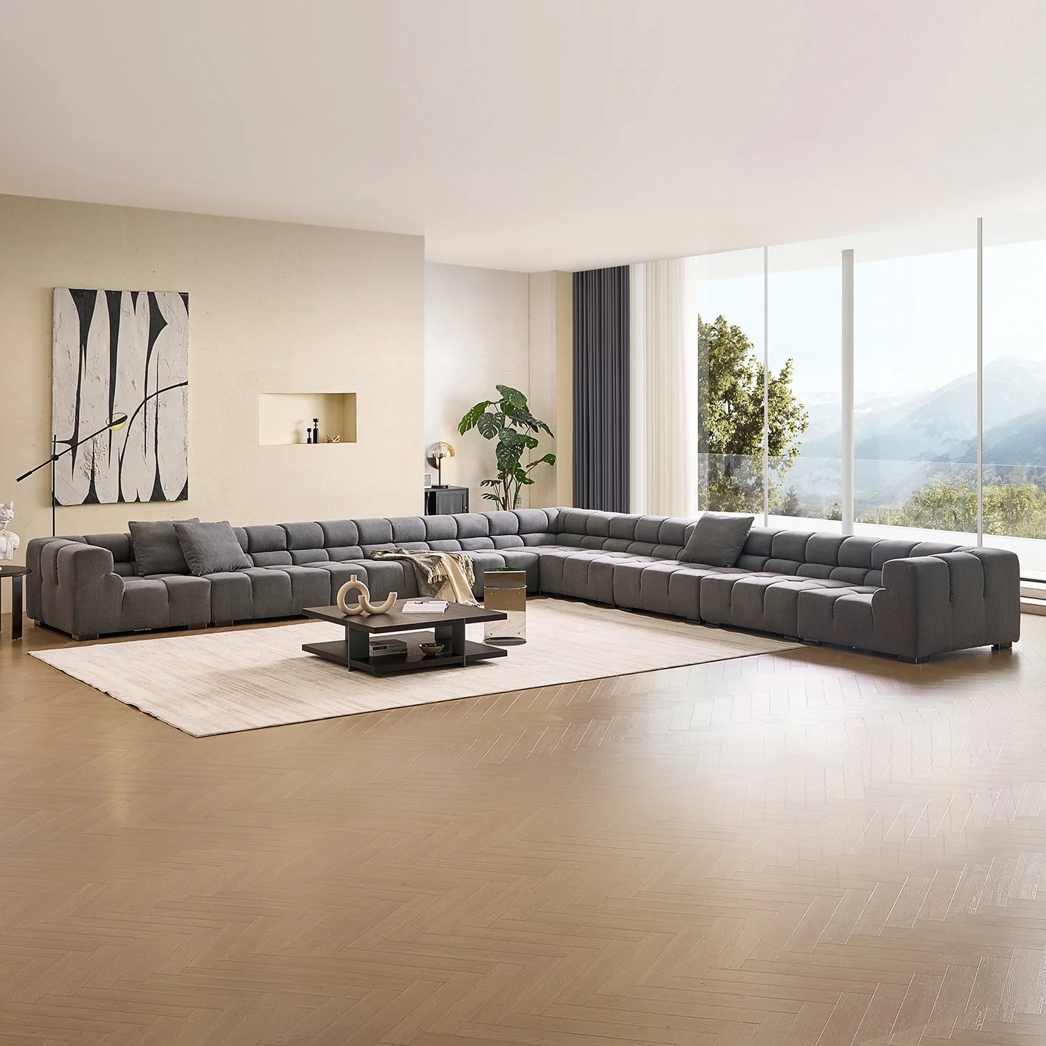 Amora Closed L Sectional - Image 92