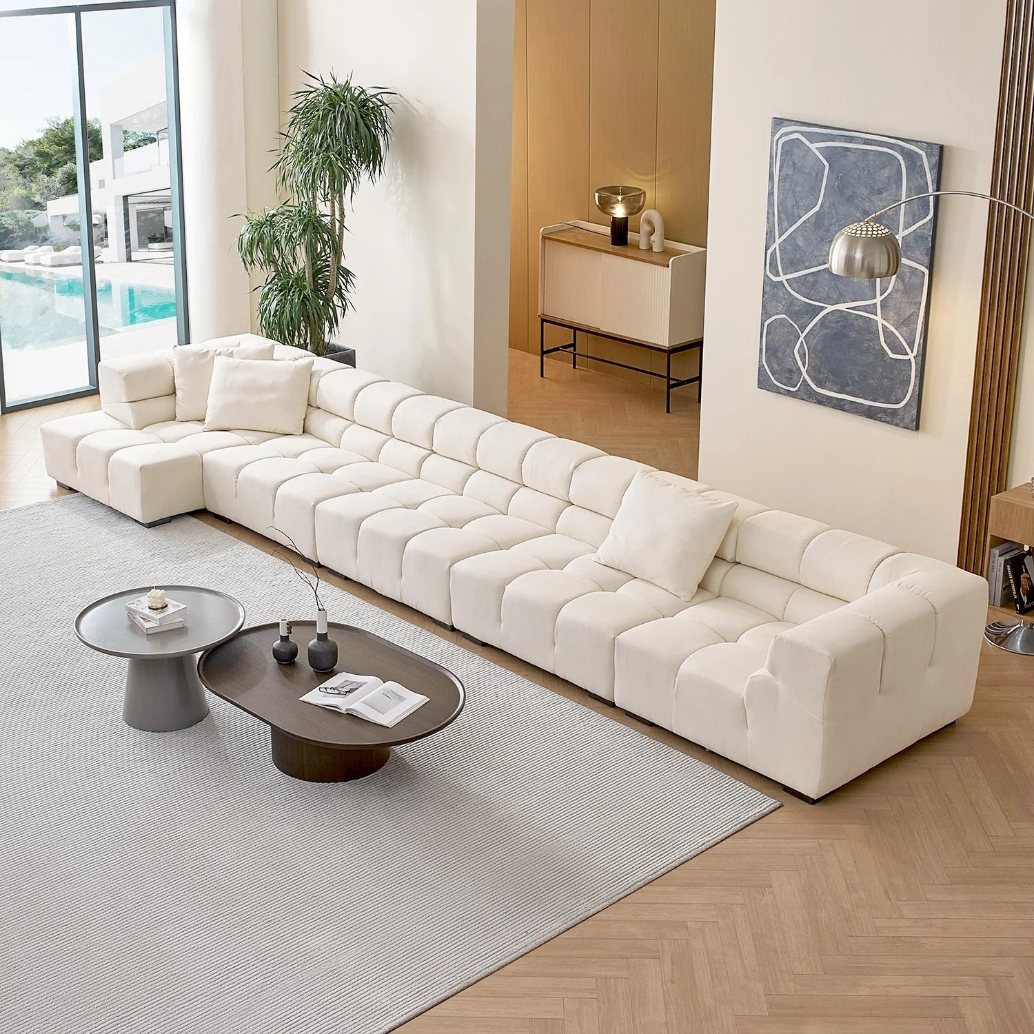 Amora Sectional High Arm - Image 179