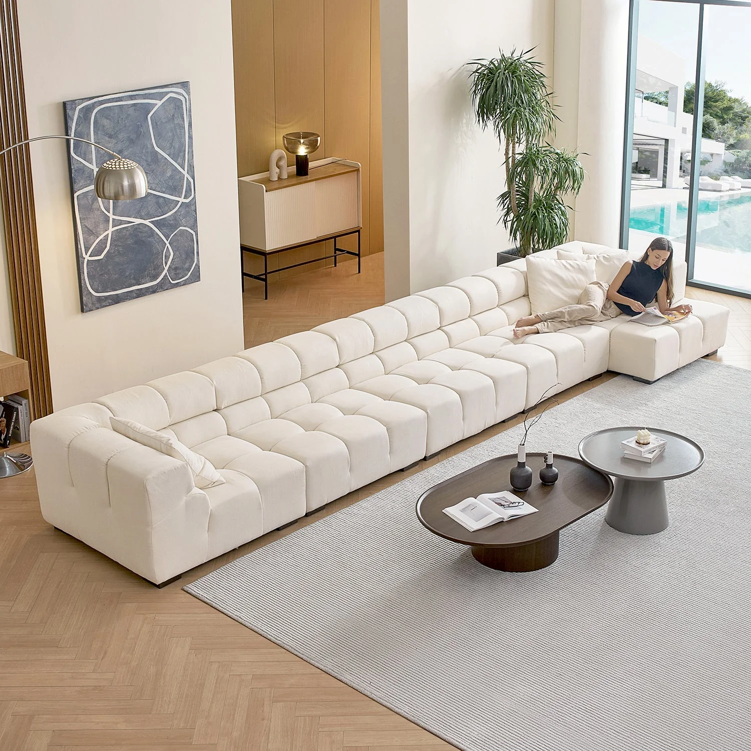 Amora Sectional High Arm - Image 197