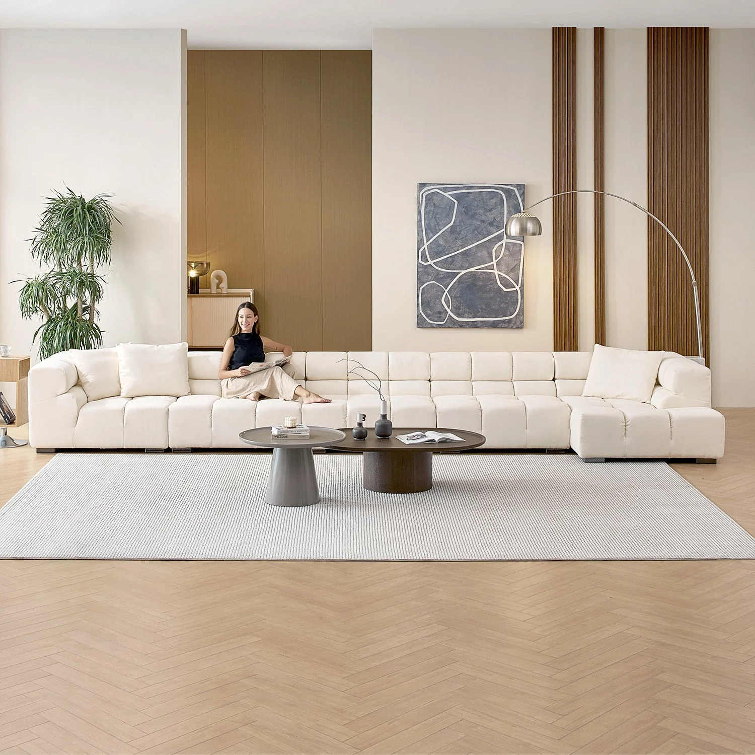 Amora Sectional High Arm - Image 208
