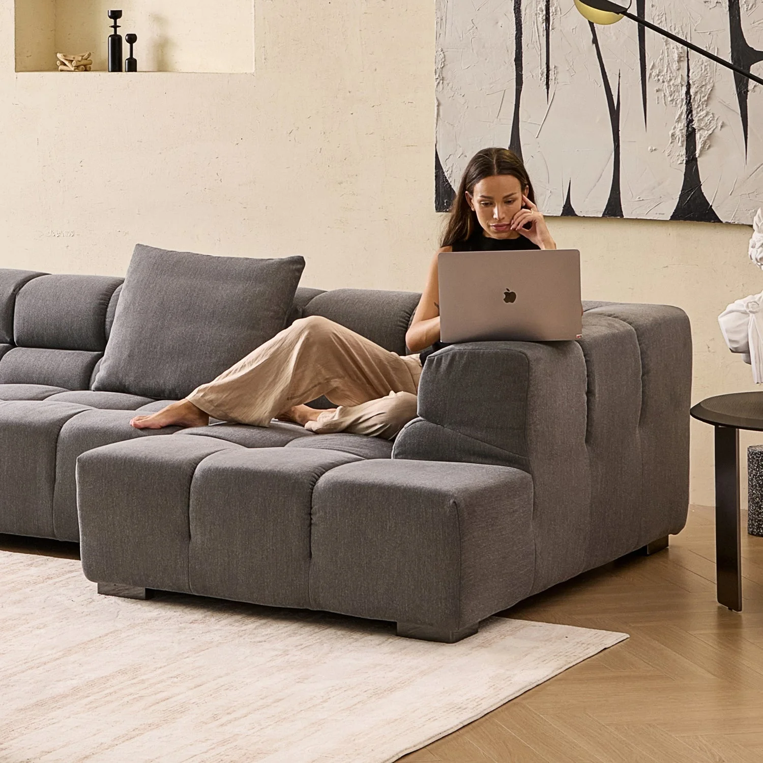 Amora Sectional High Arm - Image 30