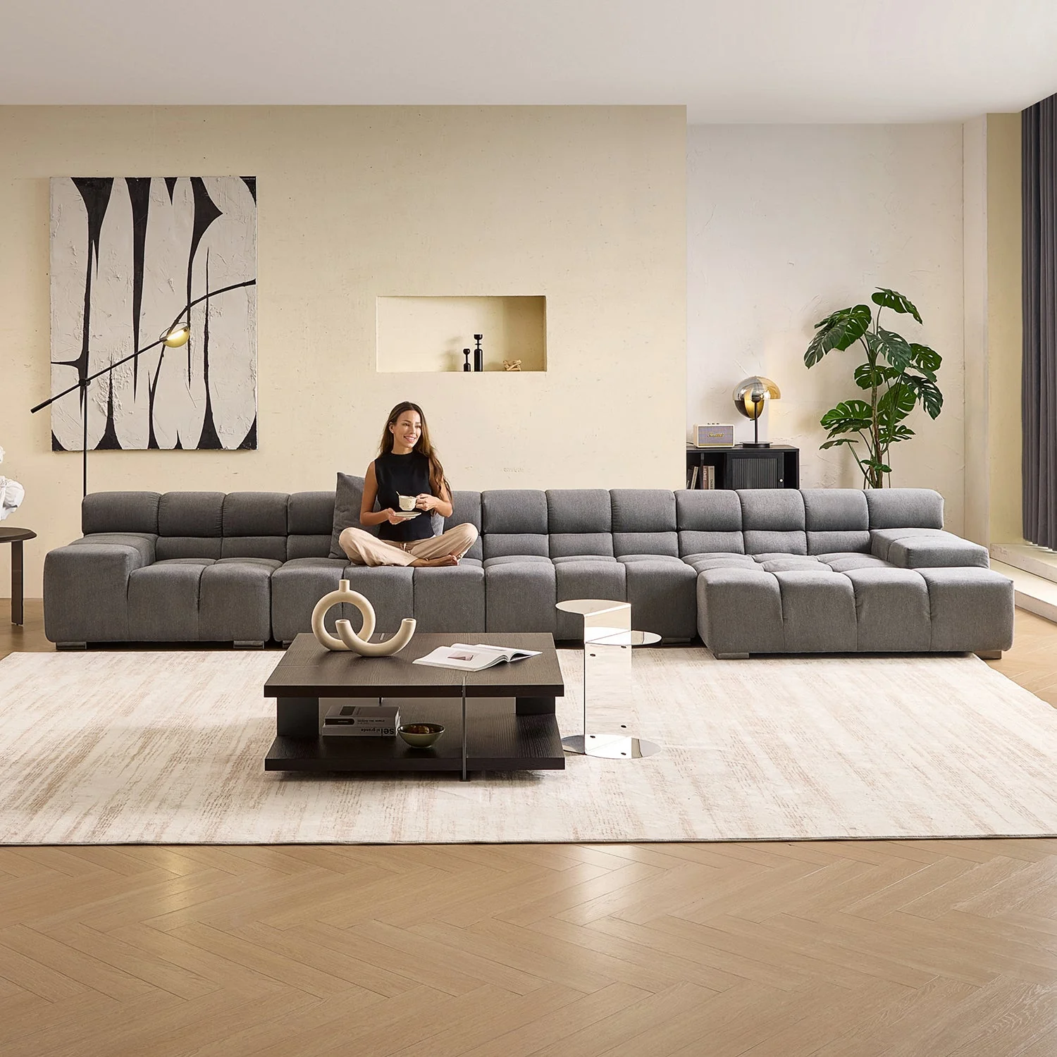 Amora Sectional Low Arm - Image 91