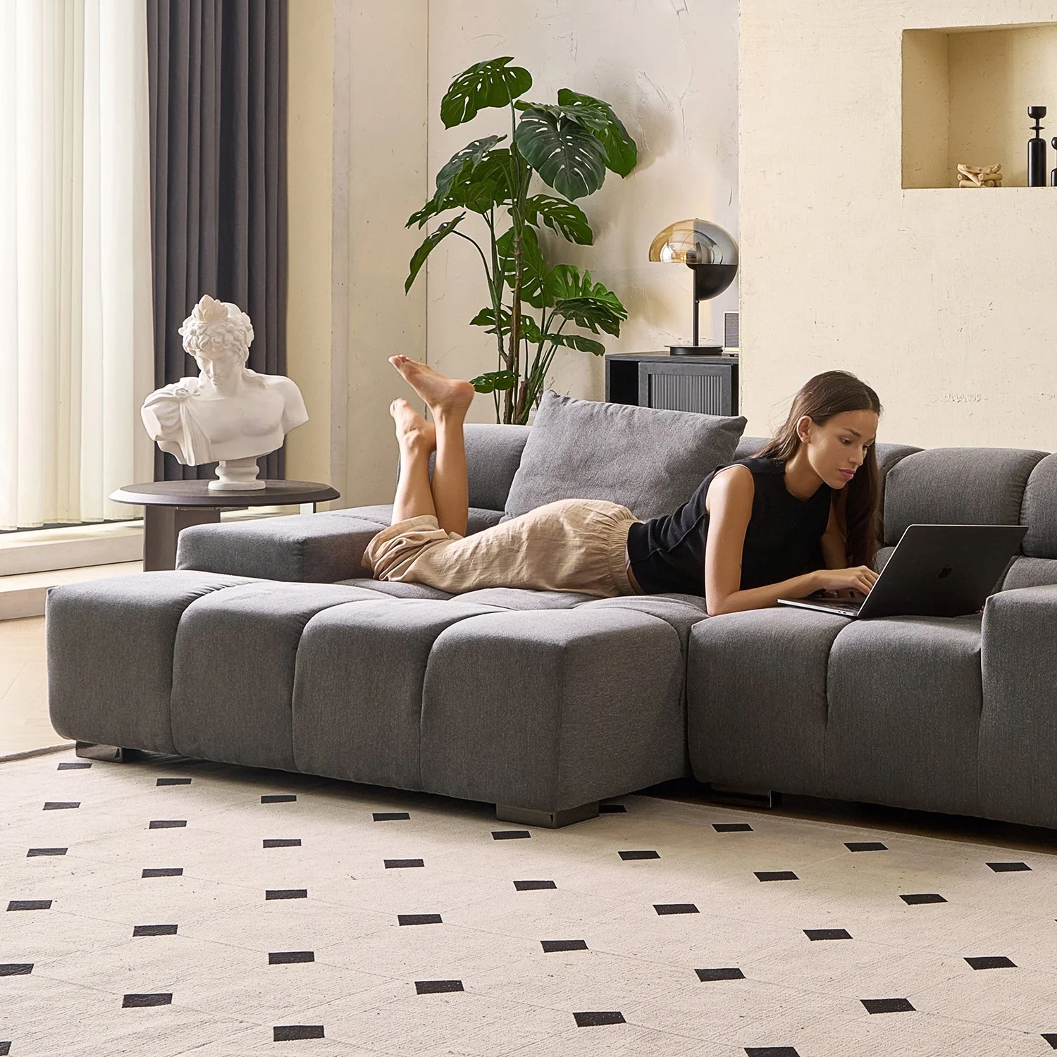 Amora Sectional Low Arm - Image 98