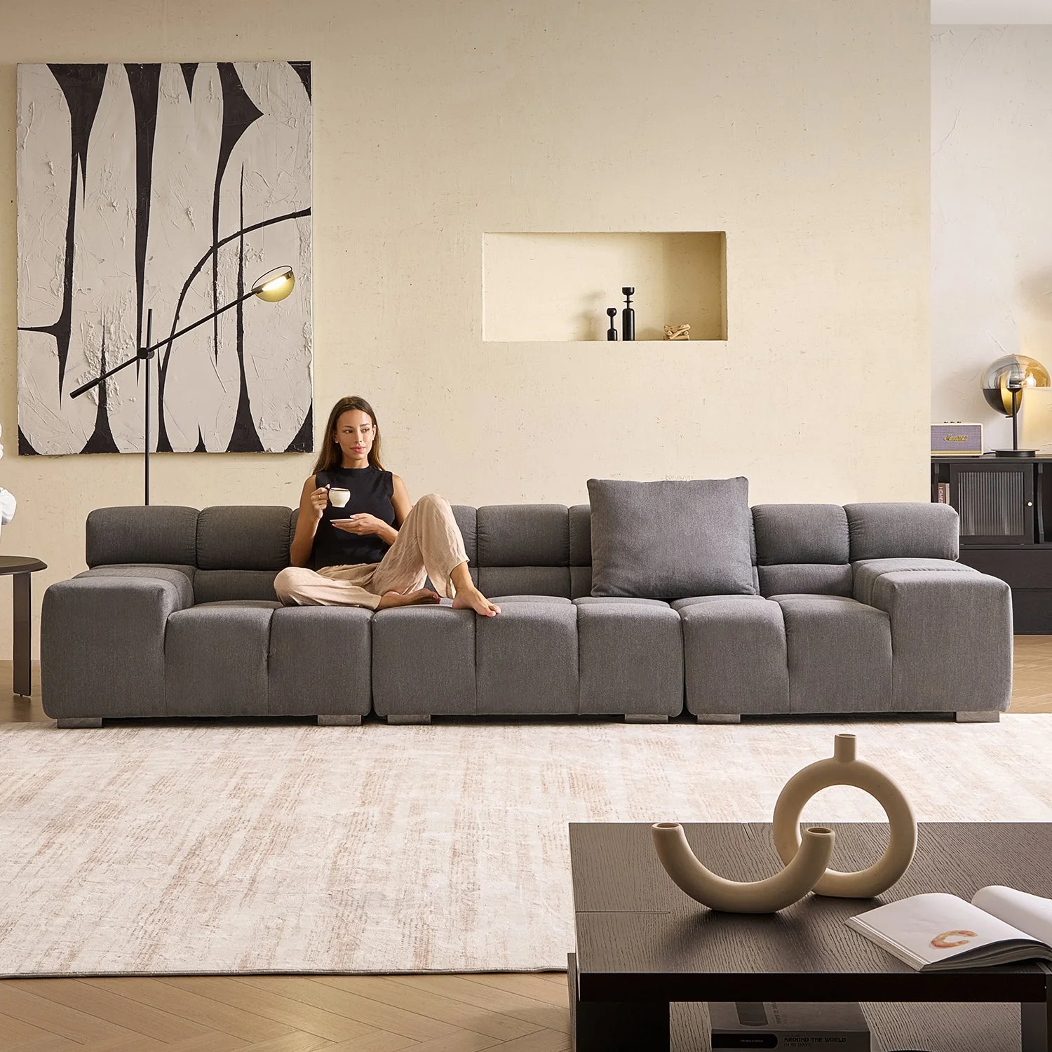 Amora Sofa Low Arms - Image 39