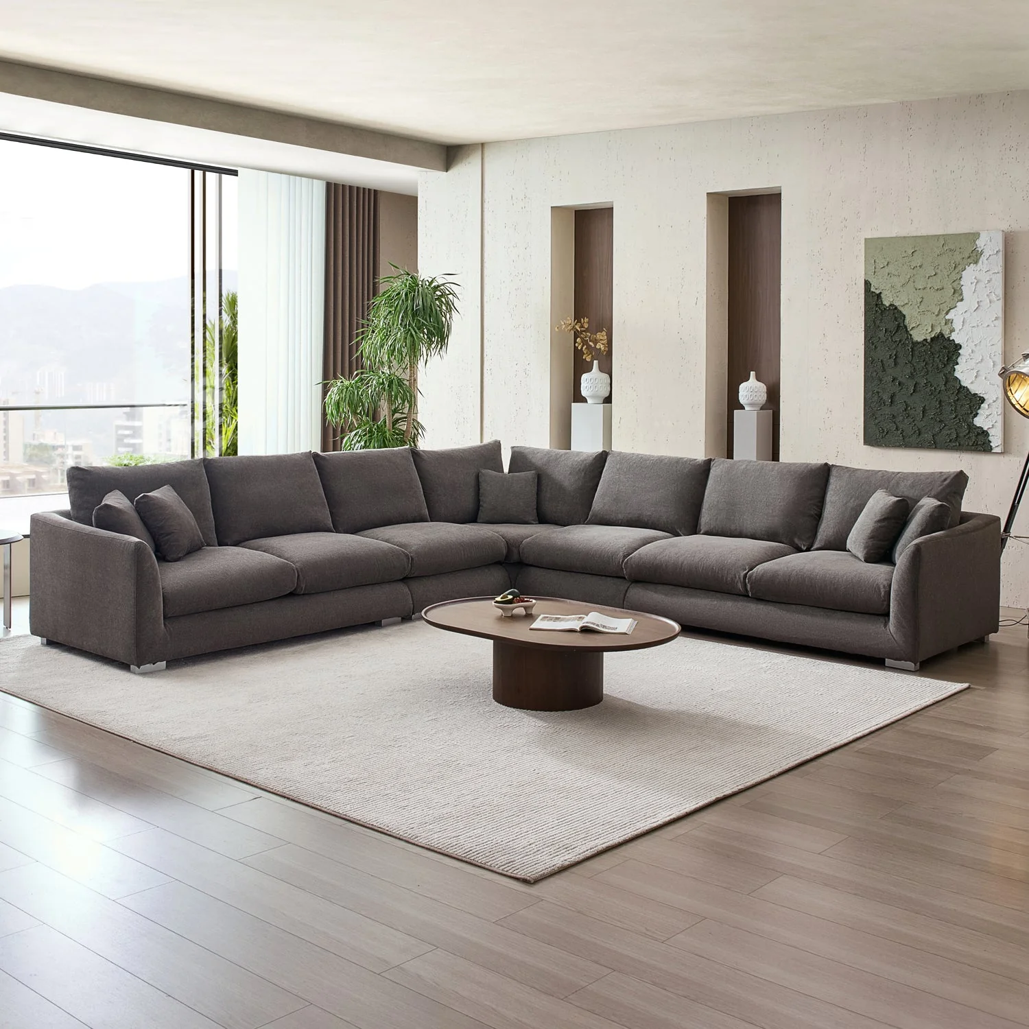 Feathers L Sectional - Image 101