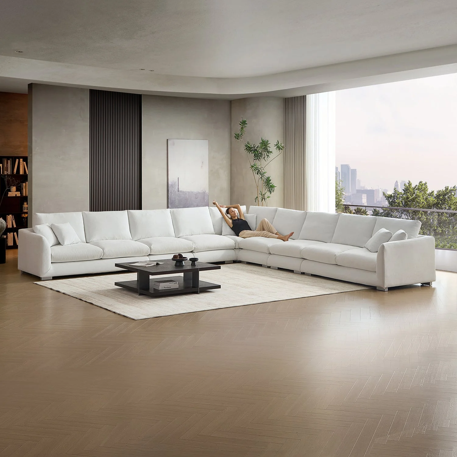 Feathers L Sectional - Image 160
