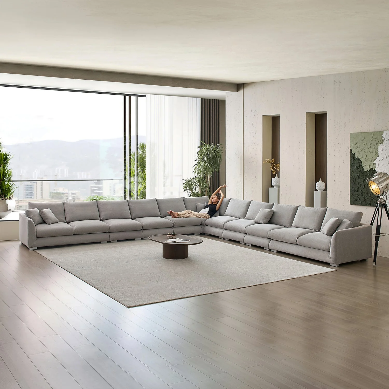 Feathers L Sectional - Image 170