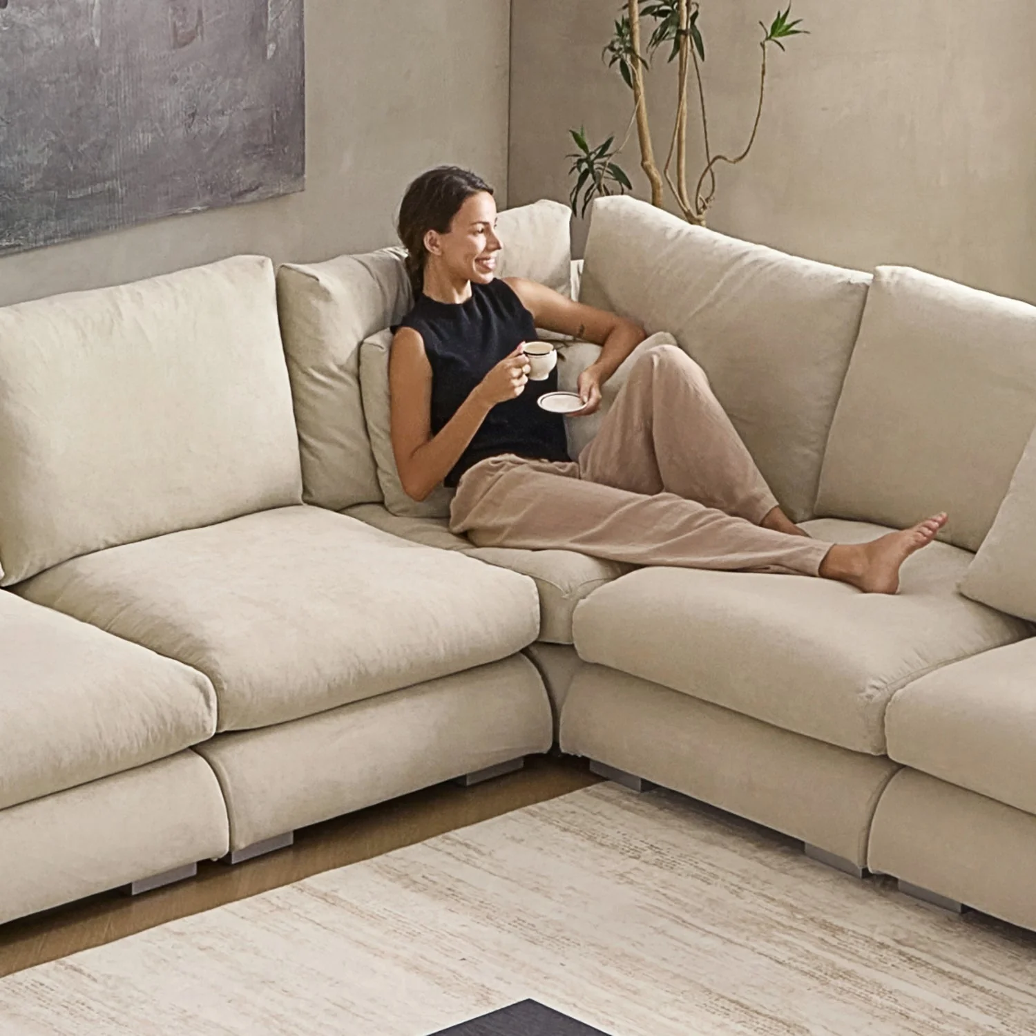 Feathers L Sectional - Image 177