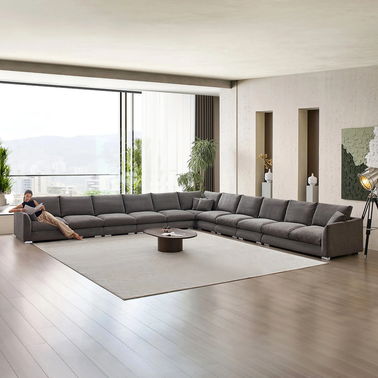 Feathers L Sectional - Image 190