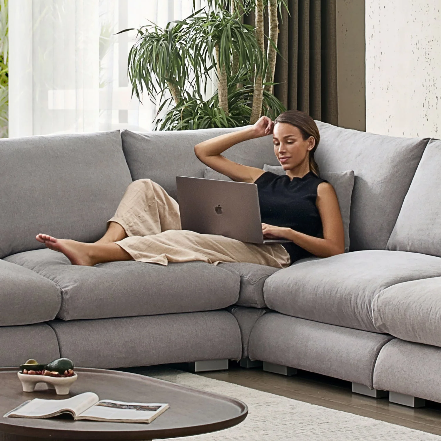 Feathers L Sectional - Image 207