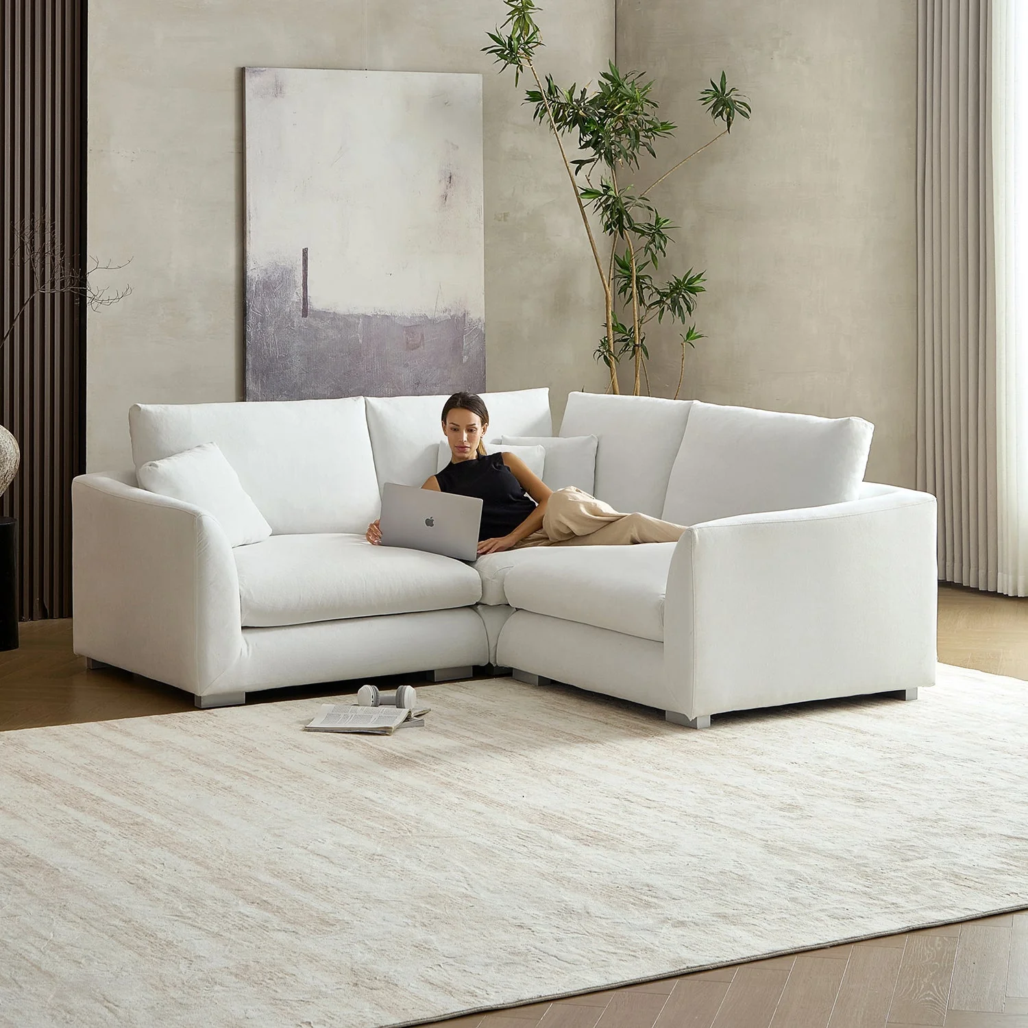 Feathers L Sectional - Image 235