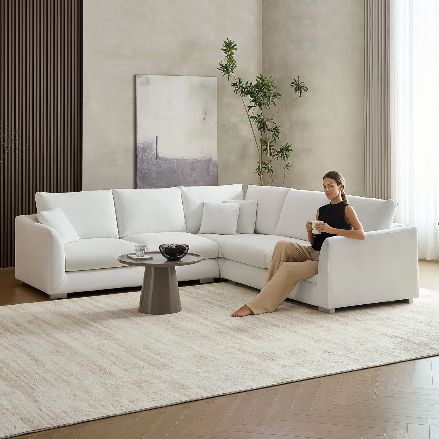 Feathers L Sectional - Image 80