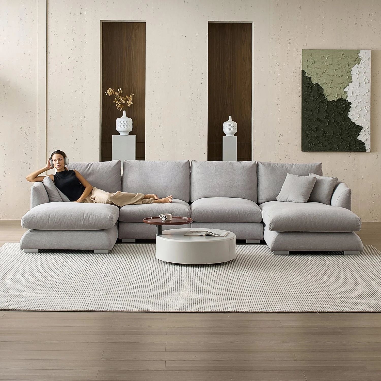 Feathers U-Sectional - Image 87