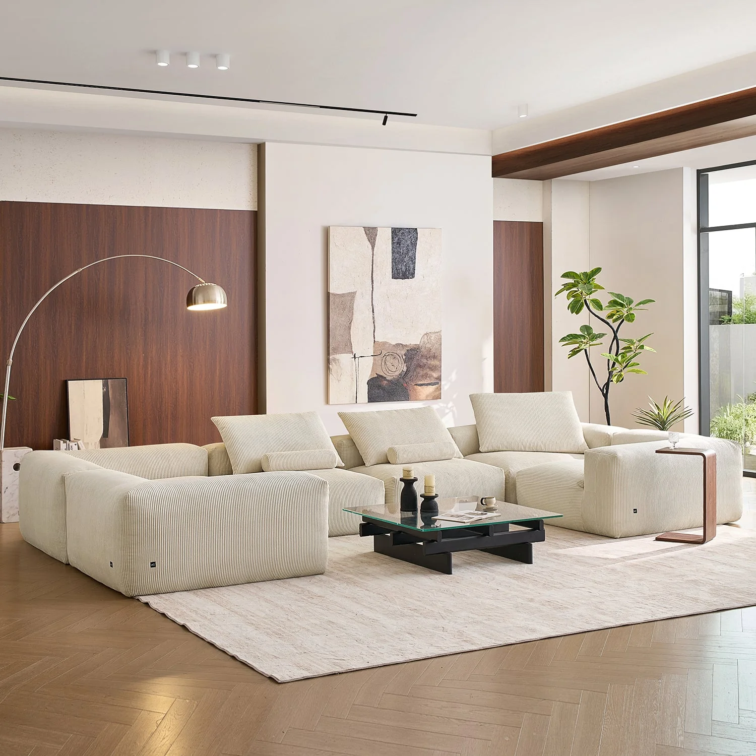 Mellow Closed U Sectional - Image 35