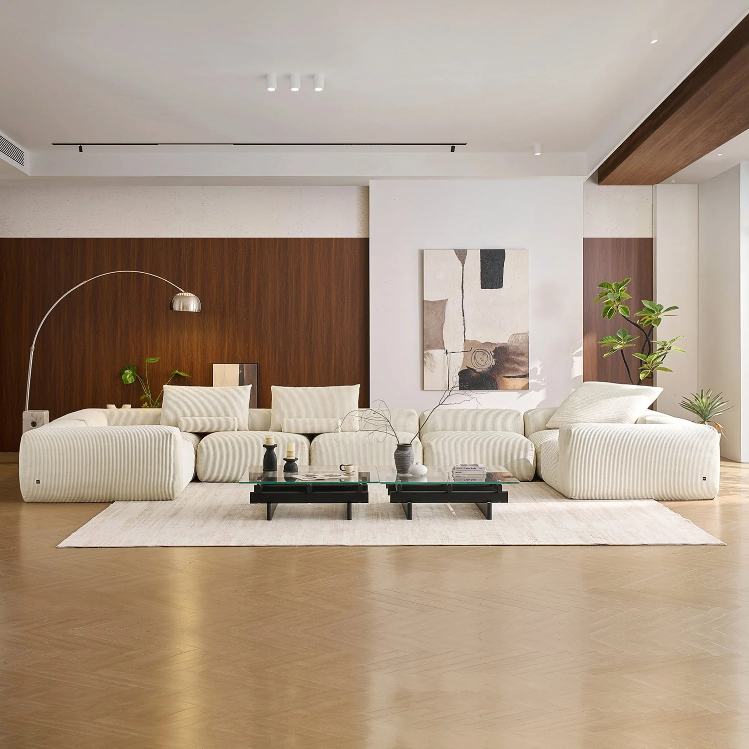 Mellow Closed U Sectional - Image 65