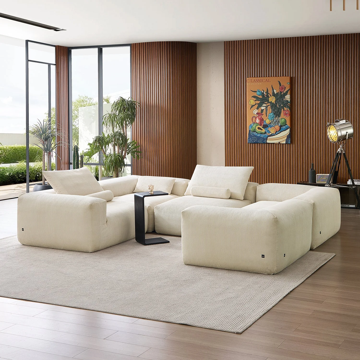 Mellow Extra Deep Closed U Sectional - Image 7