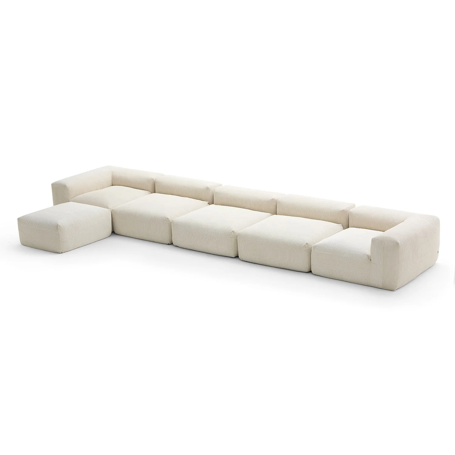 Mellow Extra Deep Sectional with Ottoman - Image 88