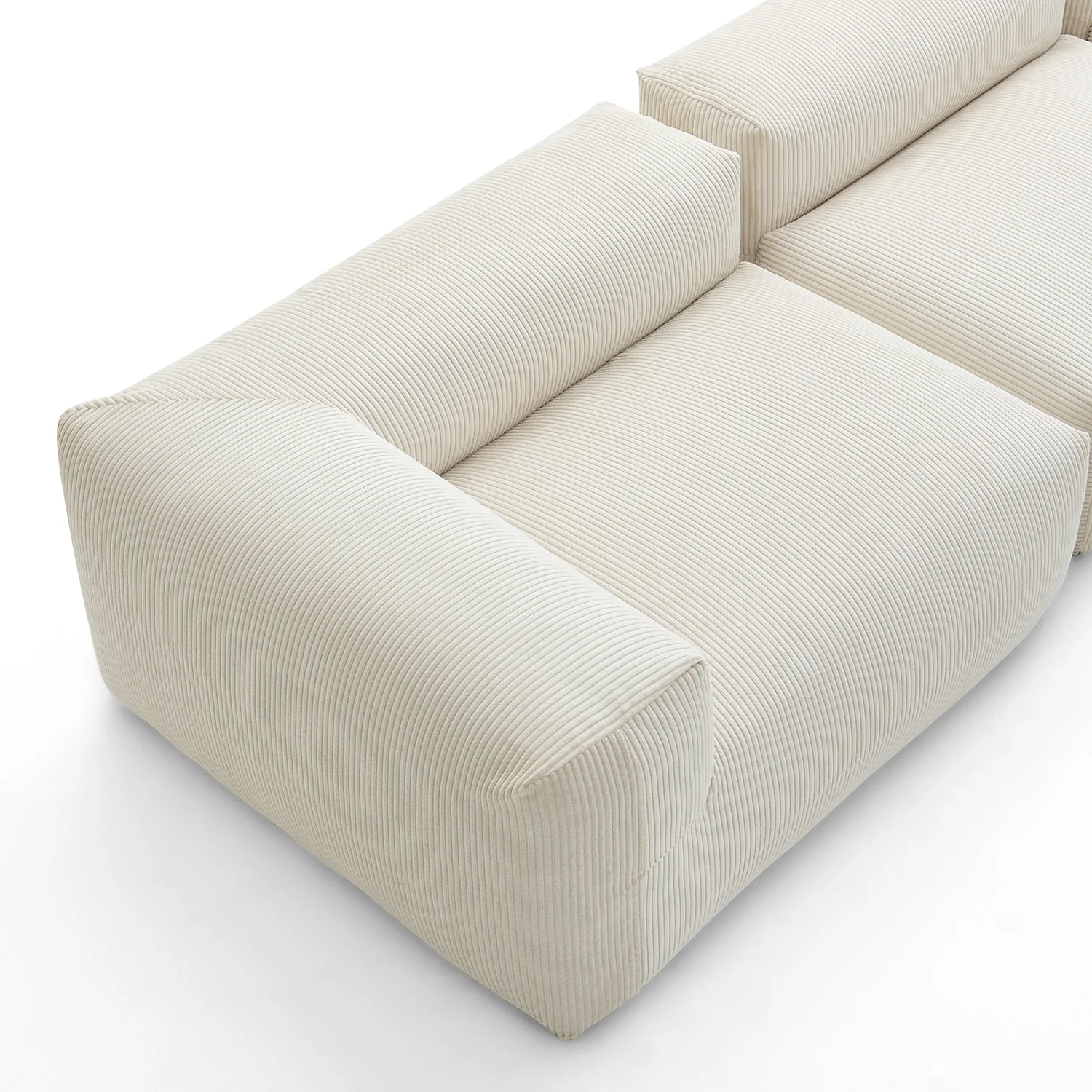 Mellow U Sectional with Ottoman - Image 6