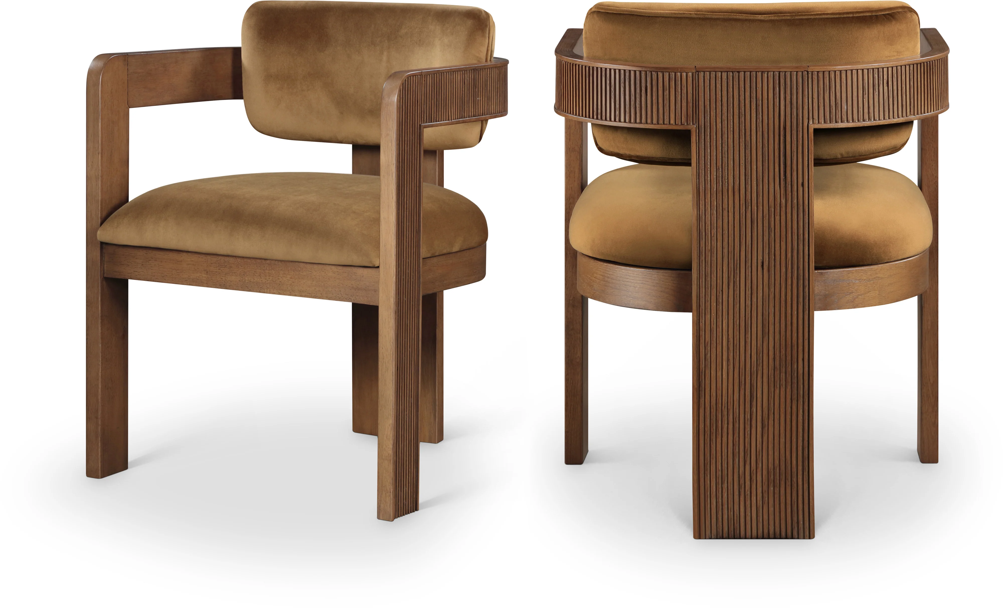 Sacha Walnut Dining Chair - Image 37