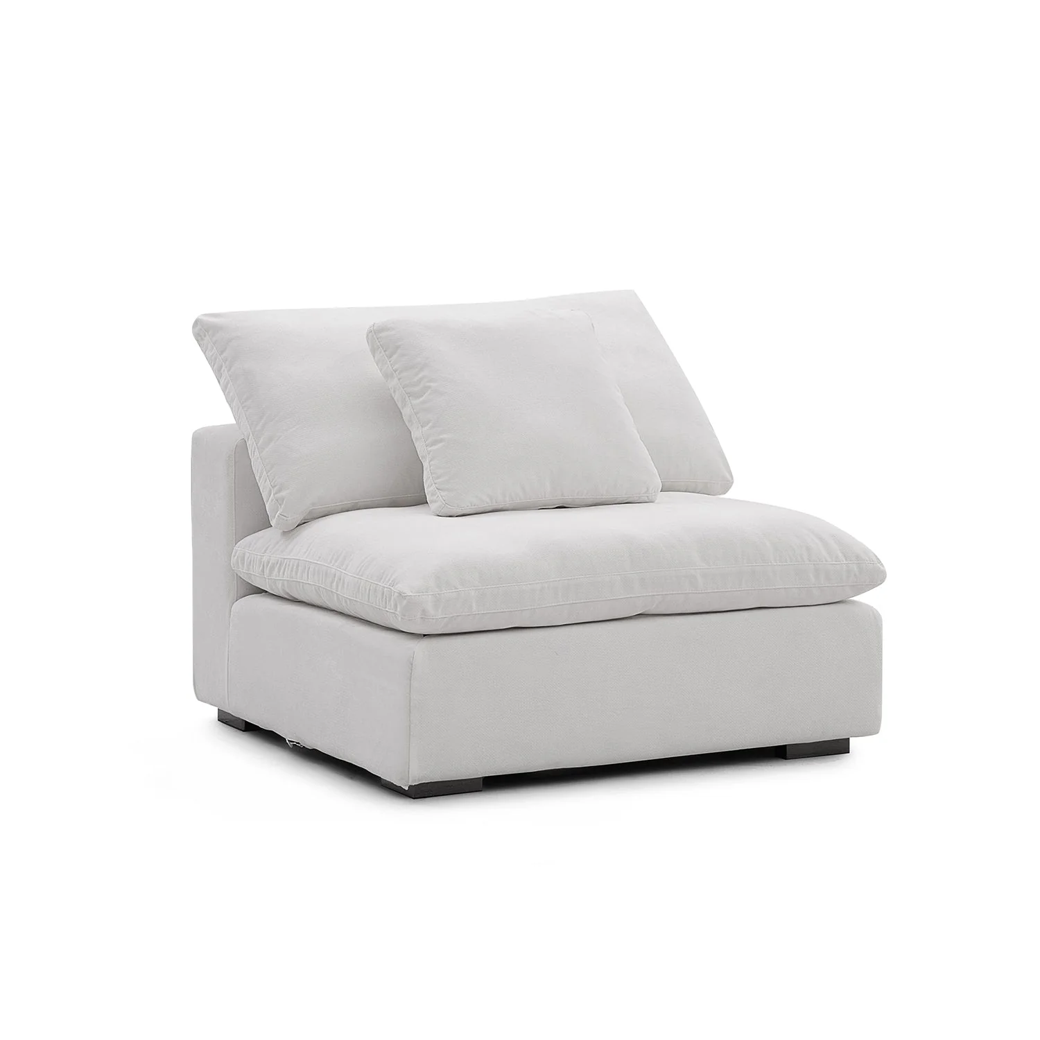 Tivoli Cloud Couch Armless Modular Seat - Image 17