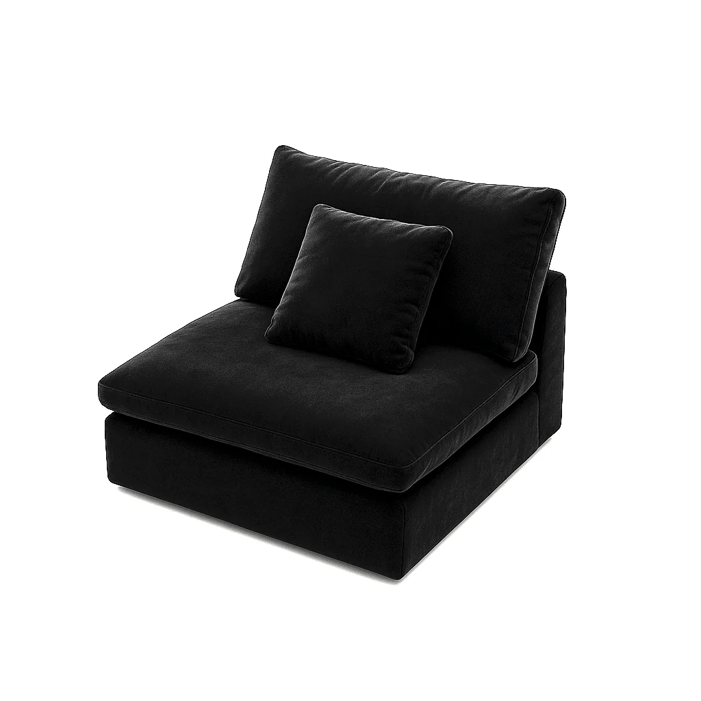 Tivoli Cloud Couch Armless Modular Seat - Image 19