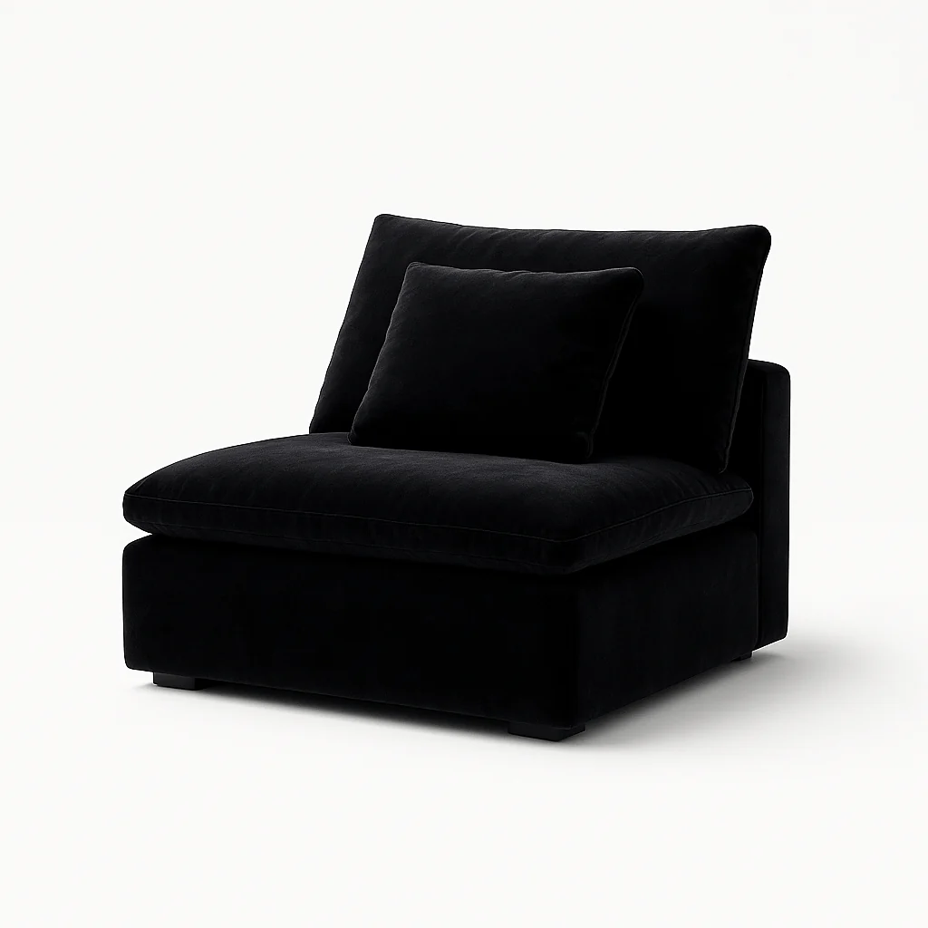 Tivoli Cloud Couch Armless Modular Seat - Image 21