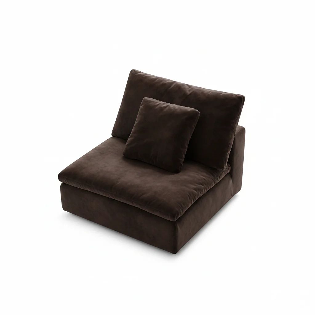 Tivoli Cloud Couch Armless Modular Seat - Image 27