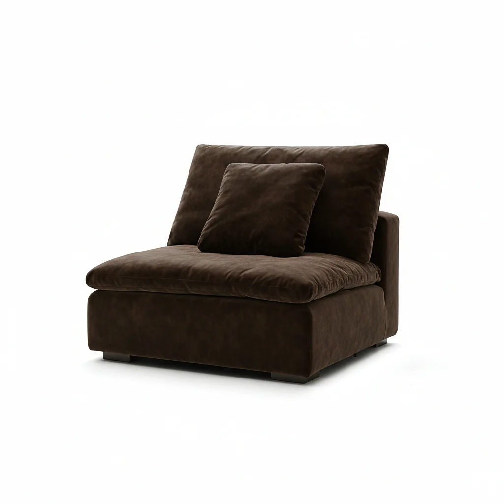 Tivoli Cloud Couch Armless Modular Seat - Image 29