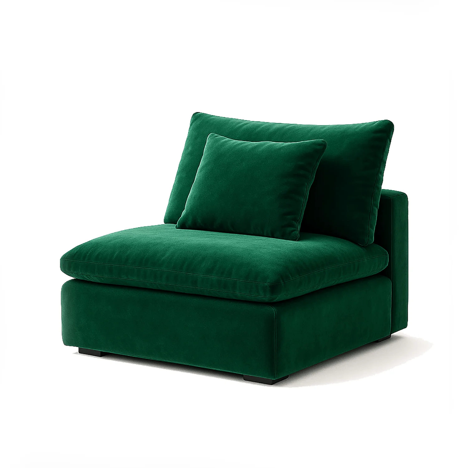 Tivoli Cloud Couch Armless Modular Seat - Image 33