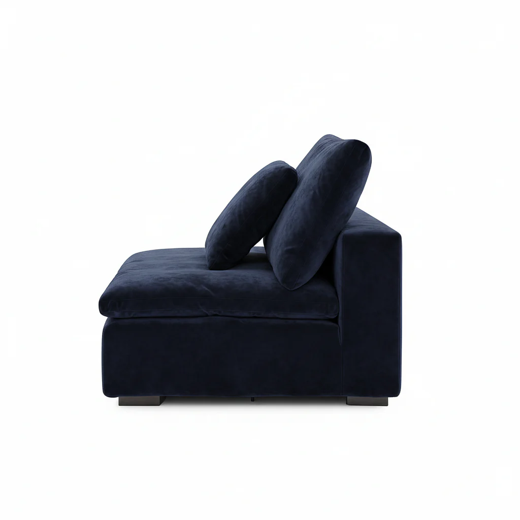 Tivoli Cloud Couch Armless Modular Seat - Image 36