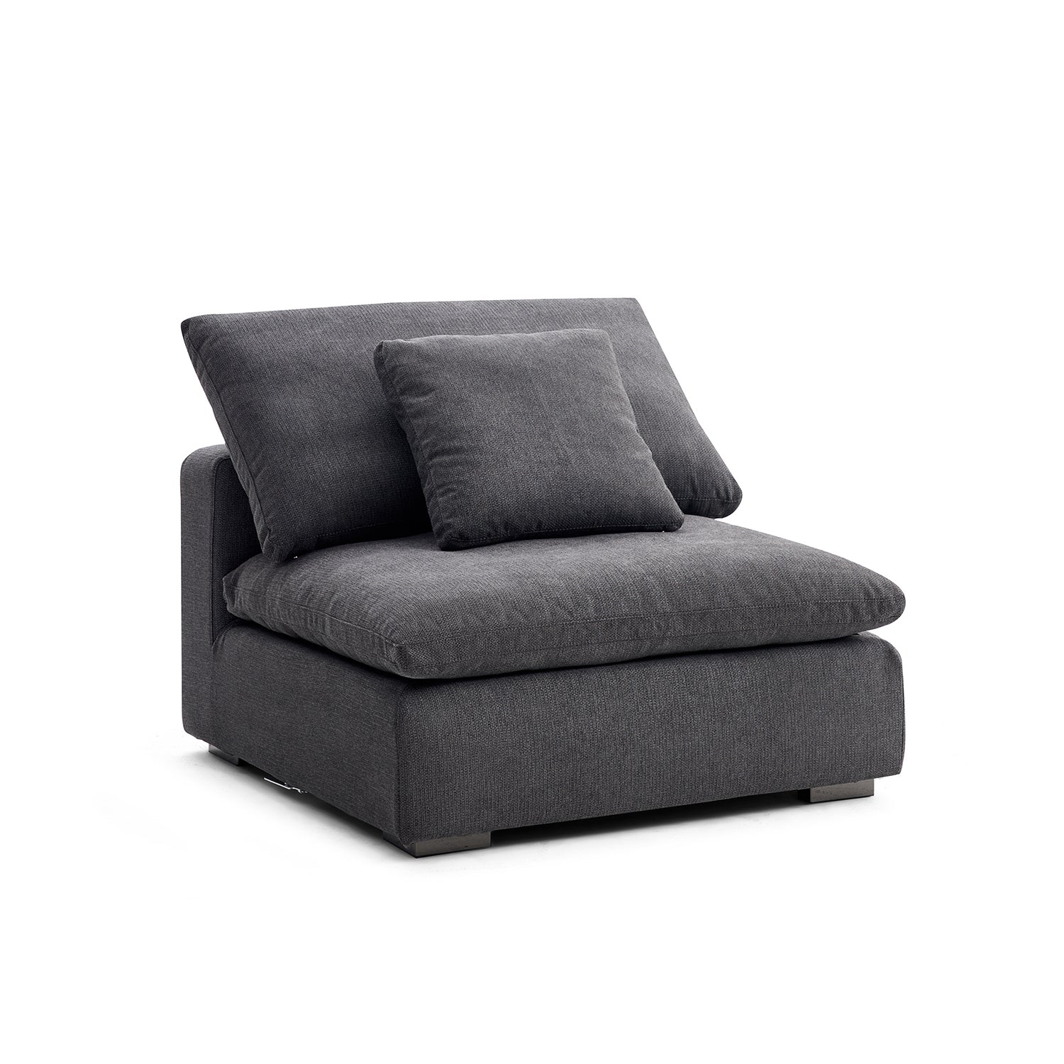 Tivoli Cloud Couch Armless Modular Seat - Image 9