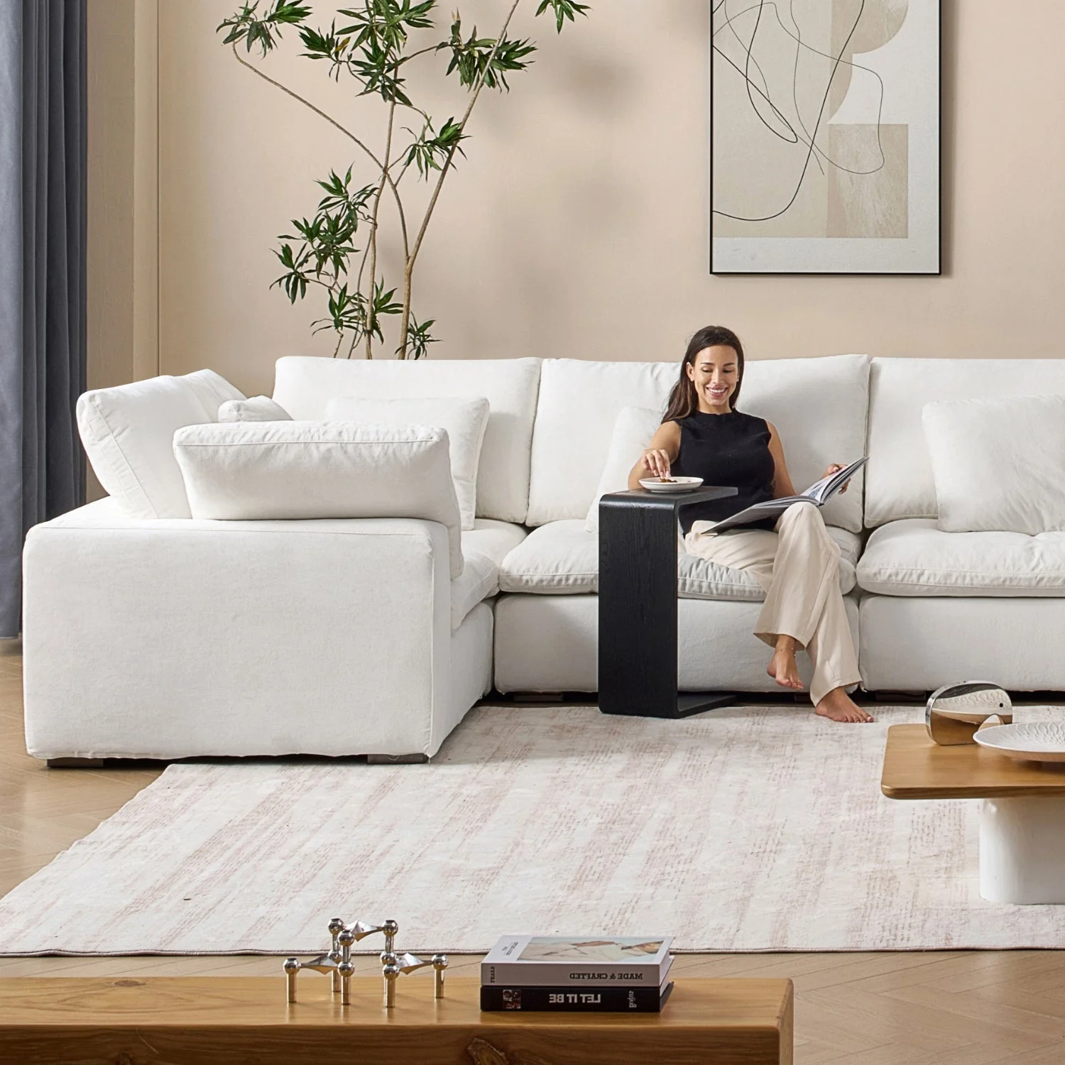 Tivoli Cloud U Closed Sectional - Image 119