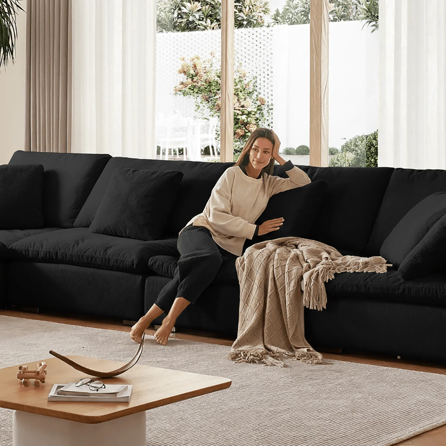 Tivoli Cloud U Closed Sectional - Image 142