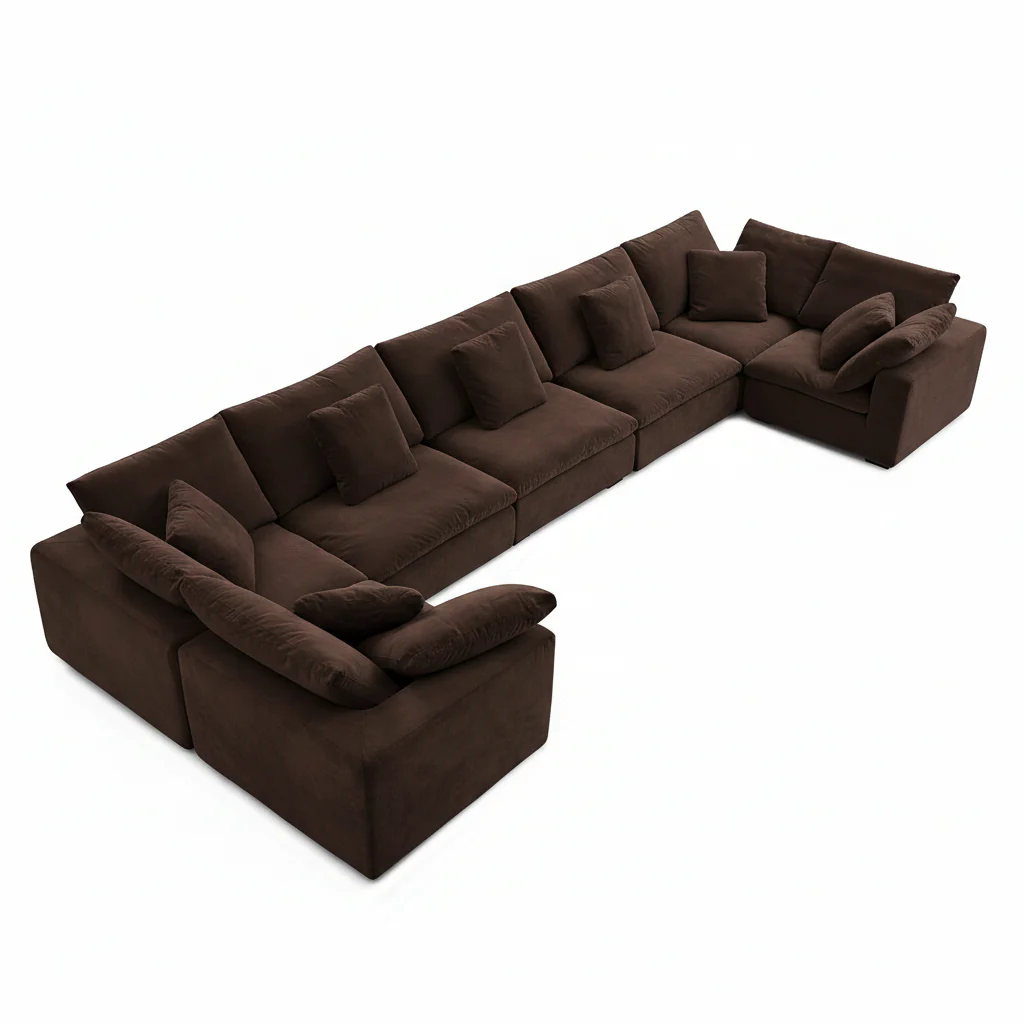 Tivoli Cloud U Closed Sectional - Image 171