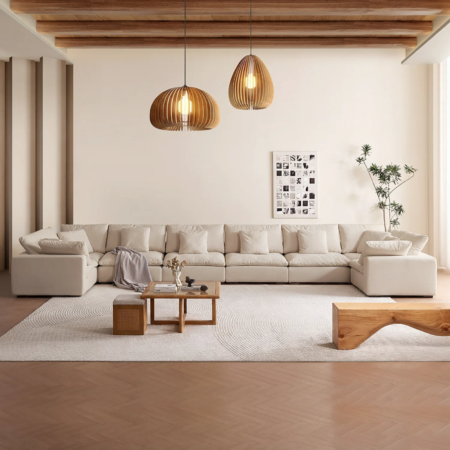 Tivoli Cloud U Closed Sectional - Image 229