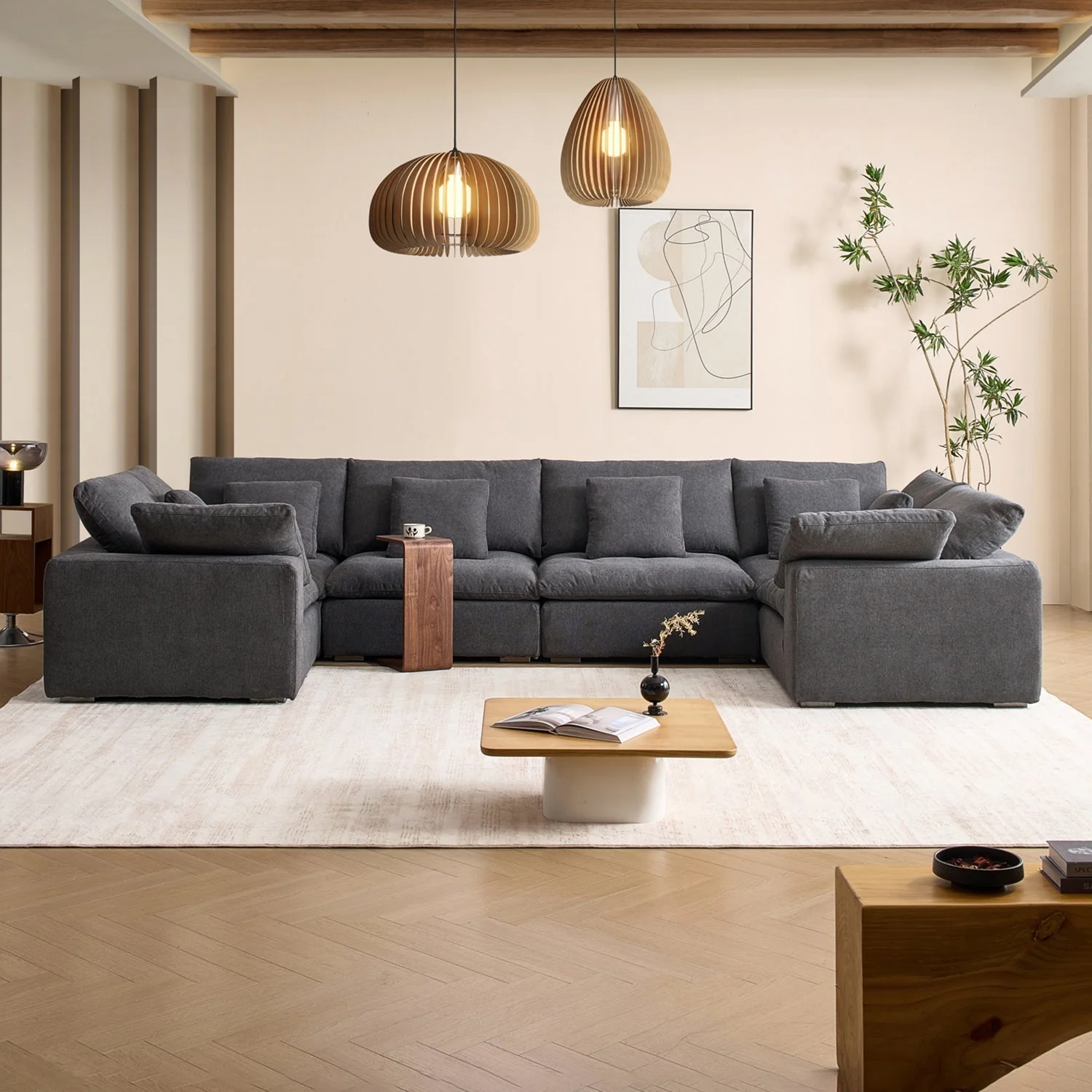 Tivoli Cloud U Closed Sectional - Image 41