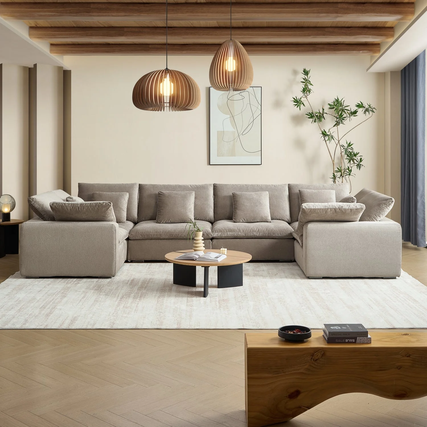 Tivoli Cloud U Closed Sectional - Image 74