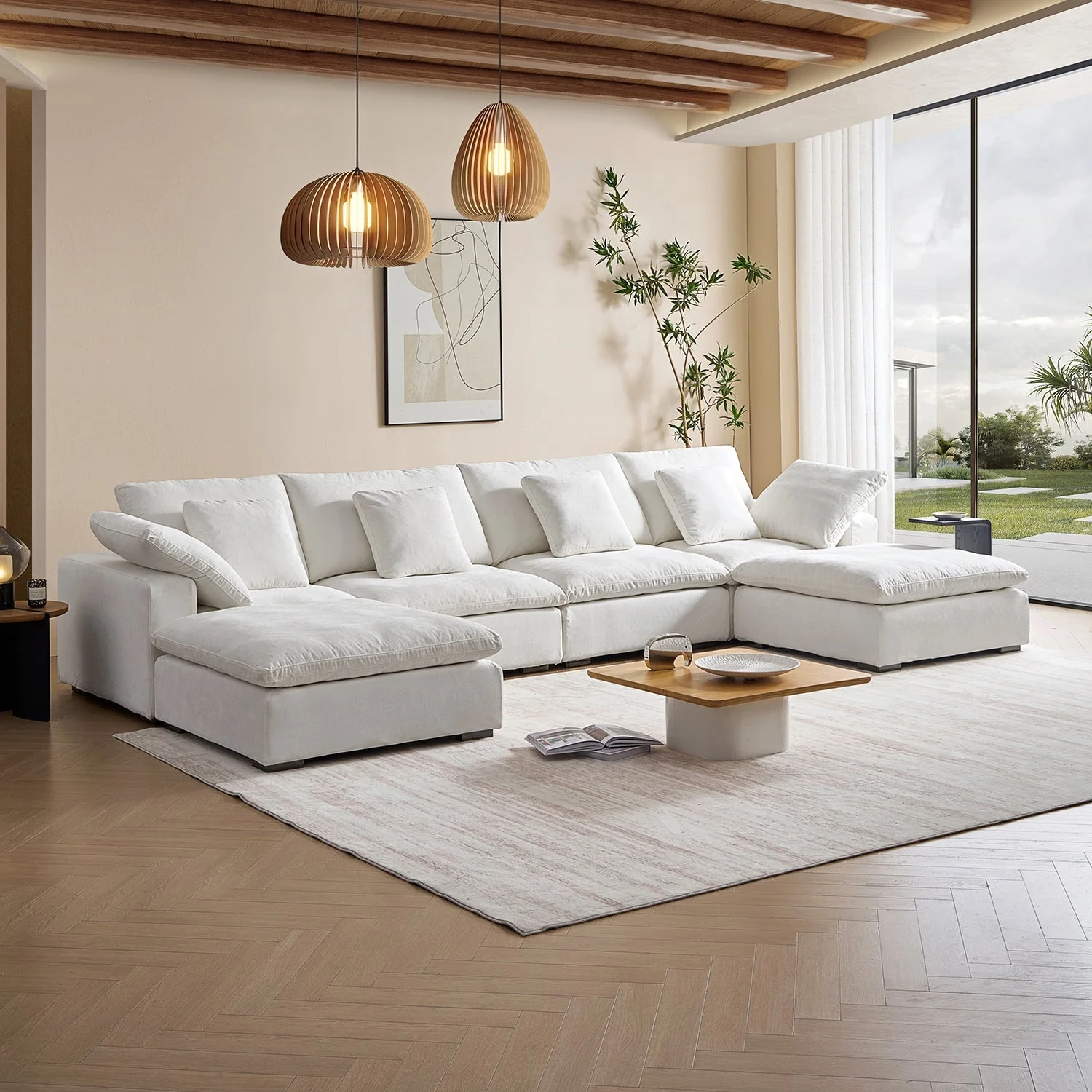 Tivoli Cloud U Sectional - Image 104