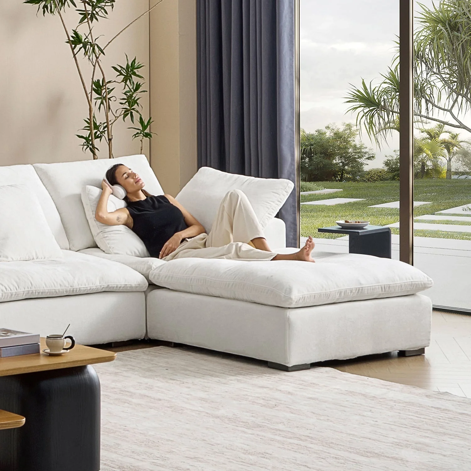 Tivoli Cloud U Sectional - Image 109