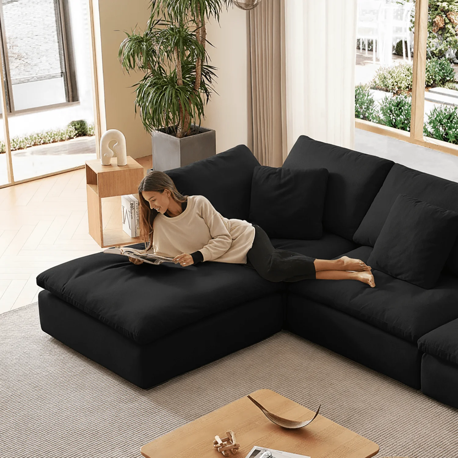 Tivoli Cloud U Sectional - Image 138
