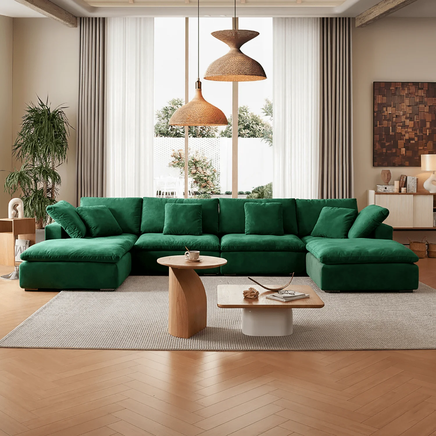 Tivoli Cloud U Sectional - Image 191