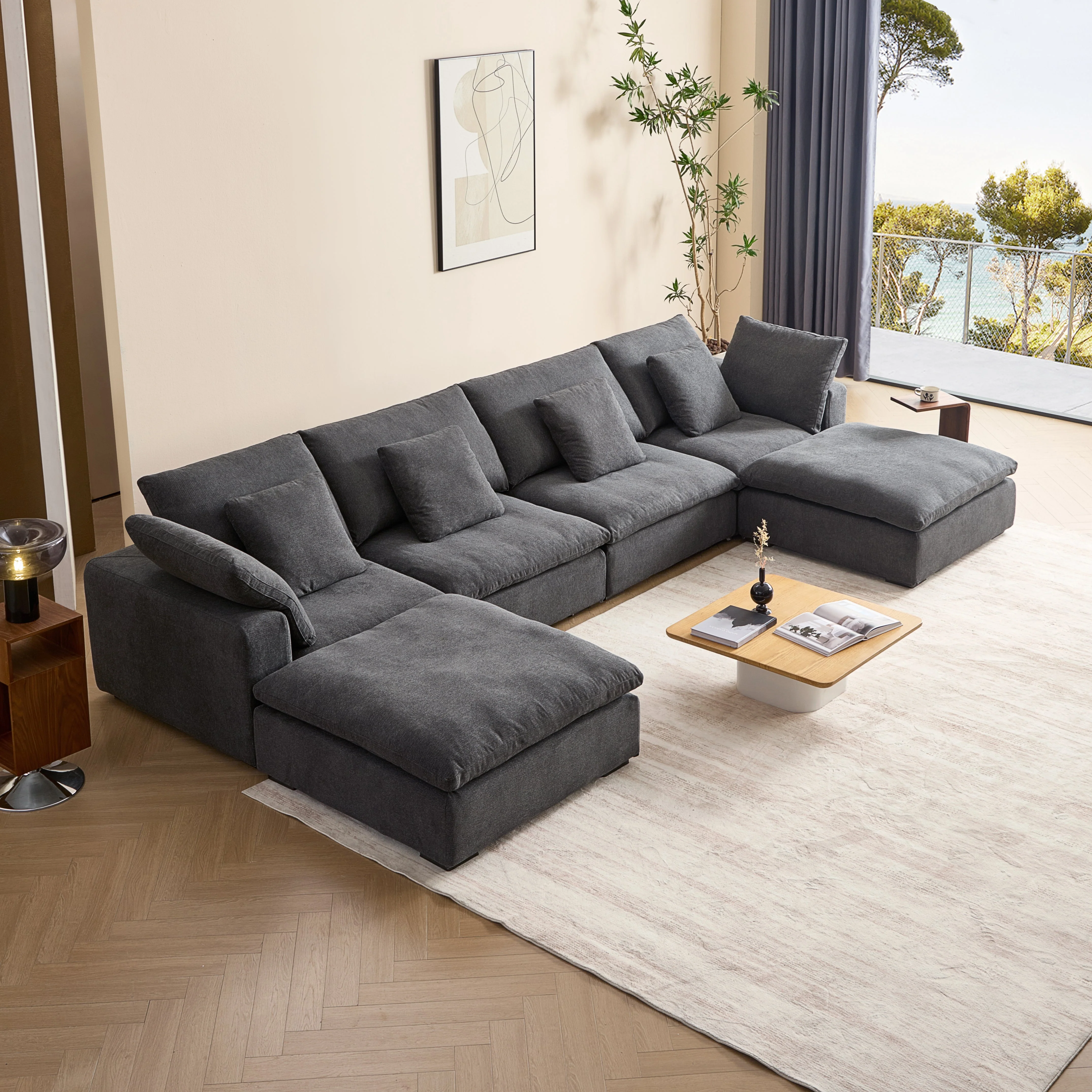 Tivoli Cloud U Sectional - Image 42