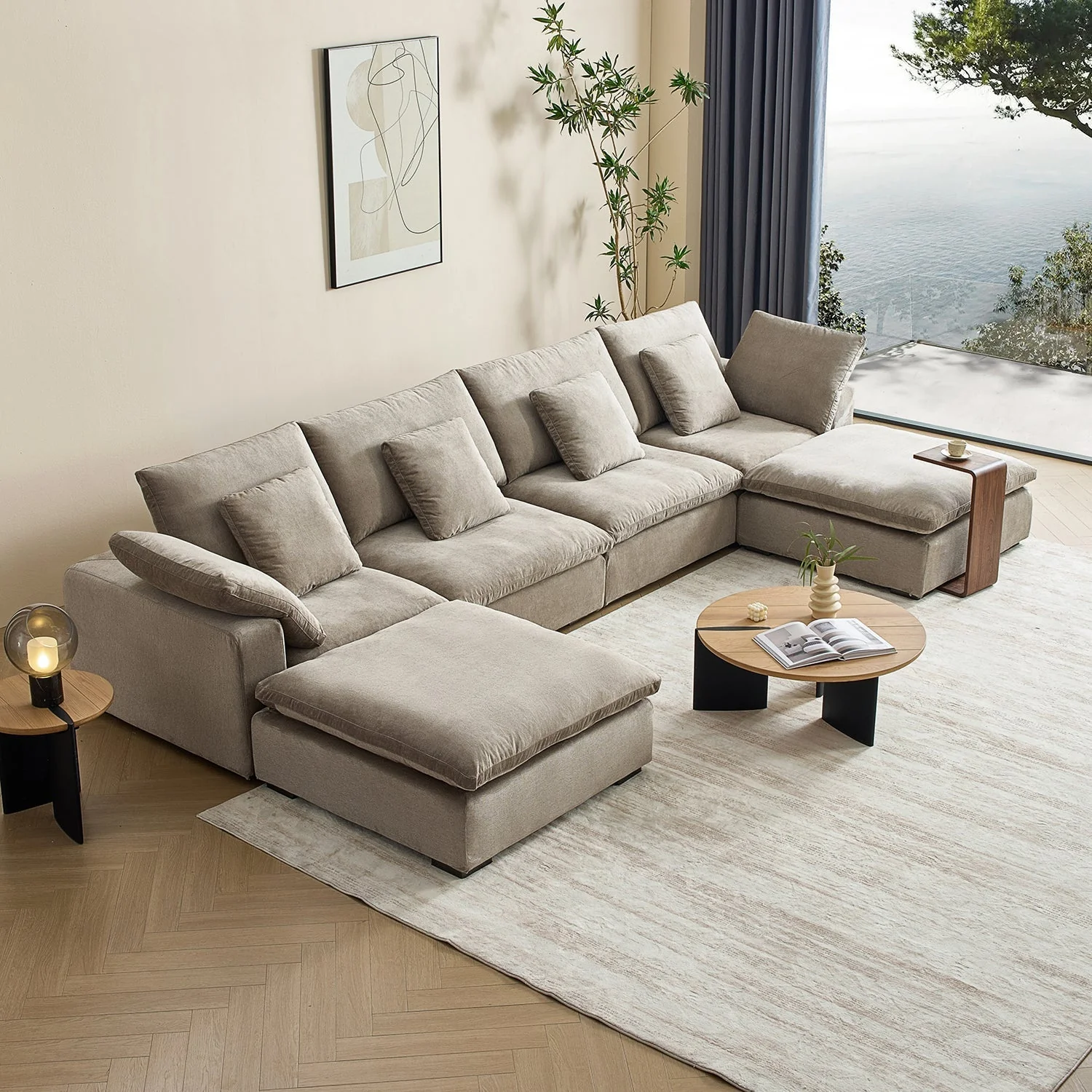 Tivoli Cloud U Sectional - Image 73